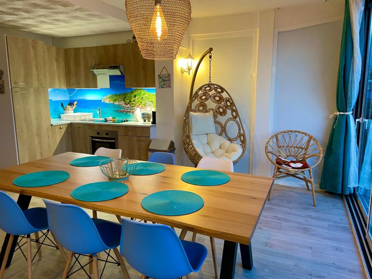 Magnifique Appartement En Front De Mer, Caneylles Roses Esterno foto